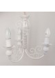 Lustre Arabesque  unissex com cúpulas 
